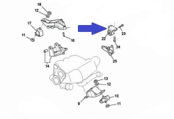 Rubber bearing gear