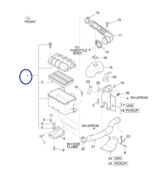 Air filter housing