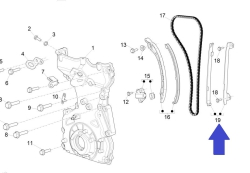 Service Kit 2 Slide Rails for Timing Chain
