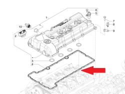 Valve cover sealing