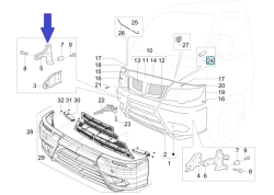 Right bumper bracket