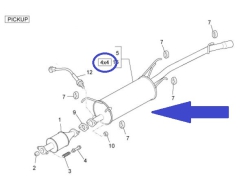 Rear exhaust  - Truck - Kopie