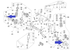 Cover cap nut wheel bearing