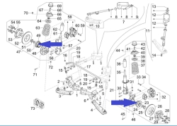 Wheel bearing/Hub front TW