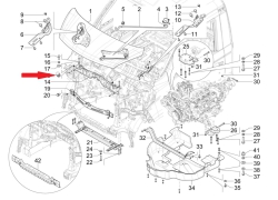 Rubber bonnet stop
