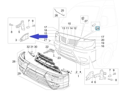 Right bumper bracket