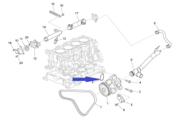 Sealing water pump