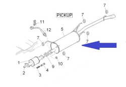 Rear exhaust  - Truck