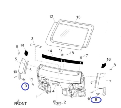 Fastening clip
