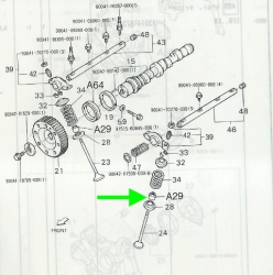 Valve stem seal