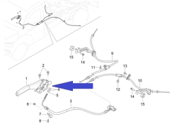Handbrake lever