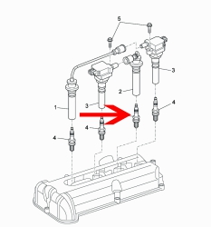 Spark plug set