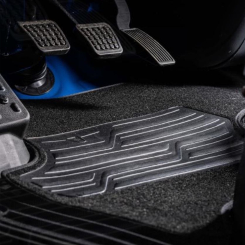 textile mats in car
