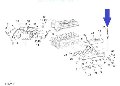 Oxygen sensor before and after catalytic converter