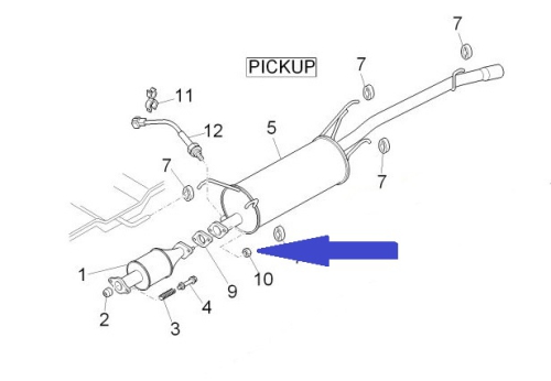 Exhaust Nut