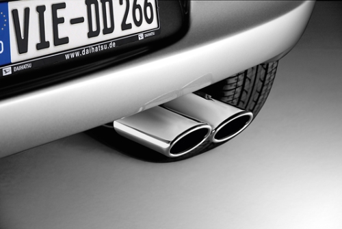 Double Pipe exhaust Muffler made