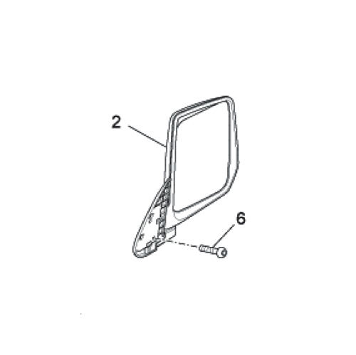 Exterior mirrors left