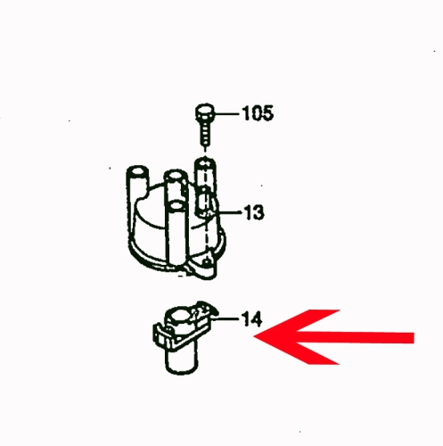Distributor finger
