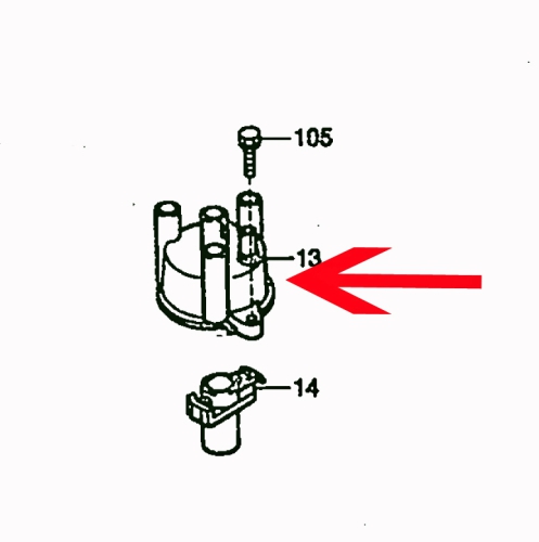 Distributor cap