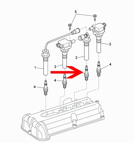 Spark plug set