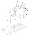 Ignition coil 2 and 4 cylinders