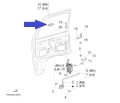 Left outer door handle