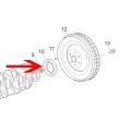 Motorsimmerring hinten