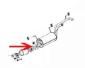 Gasket for exhaust pipe