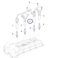 Spark plug connector 3 cylinders