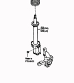 Shock absorber front left